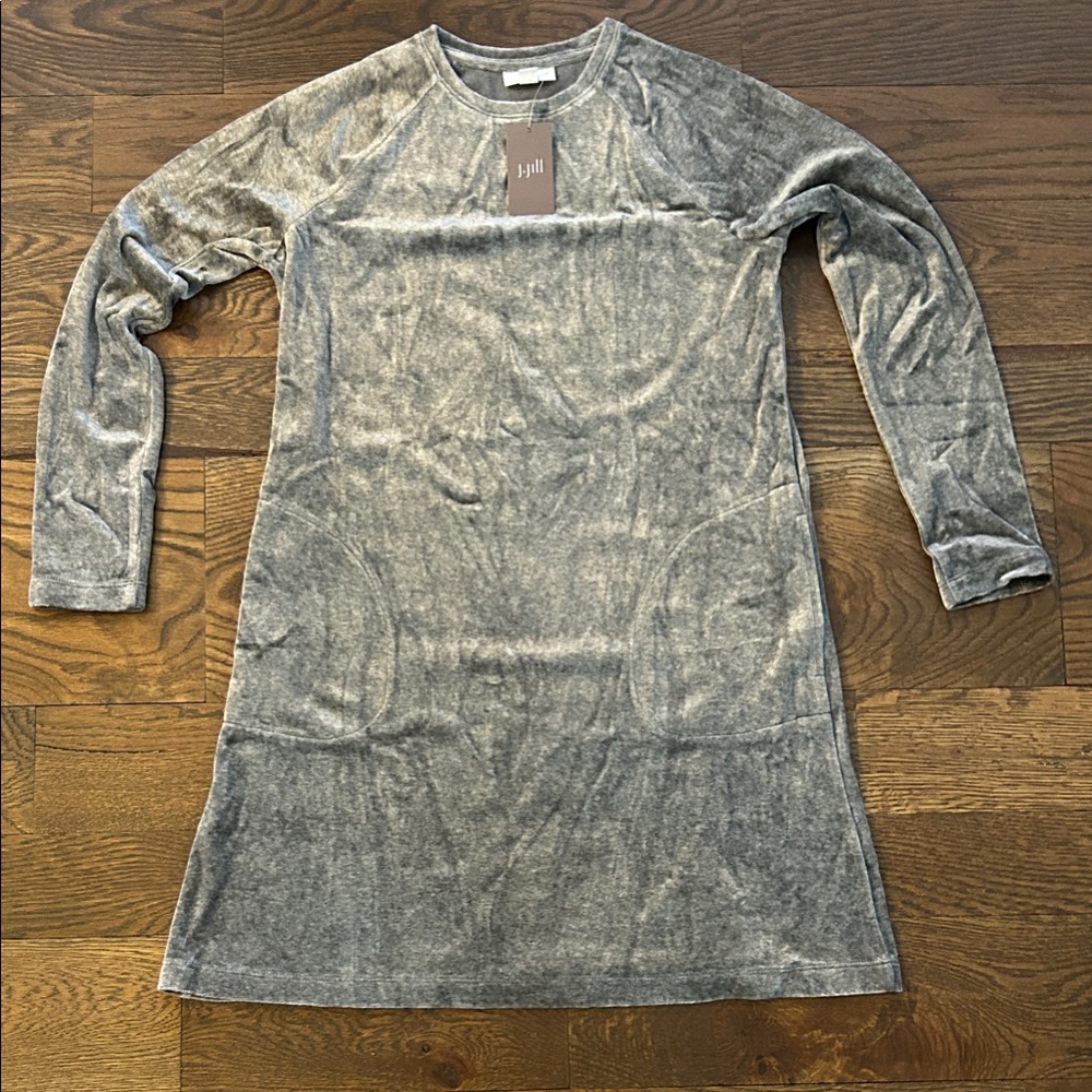 Grey J. Jill Dress w/ Pockets